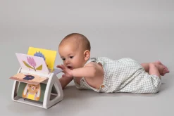 Obracająca się książeczka grzechocząca Tummy Time