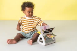 Obracająca się książeczka grzechocząca Tummy Time