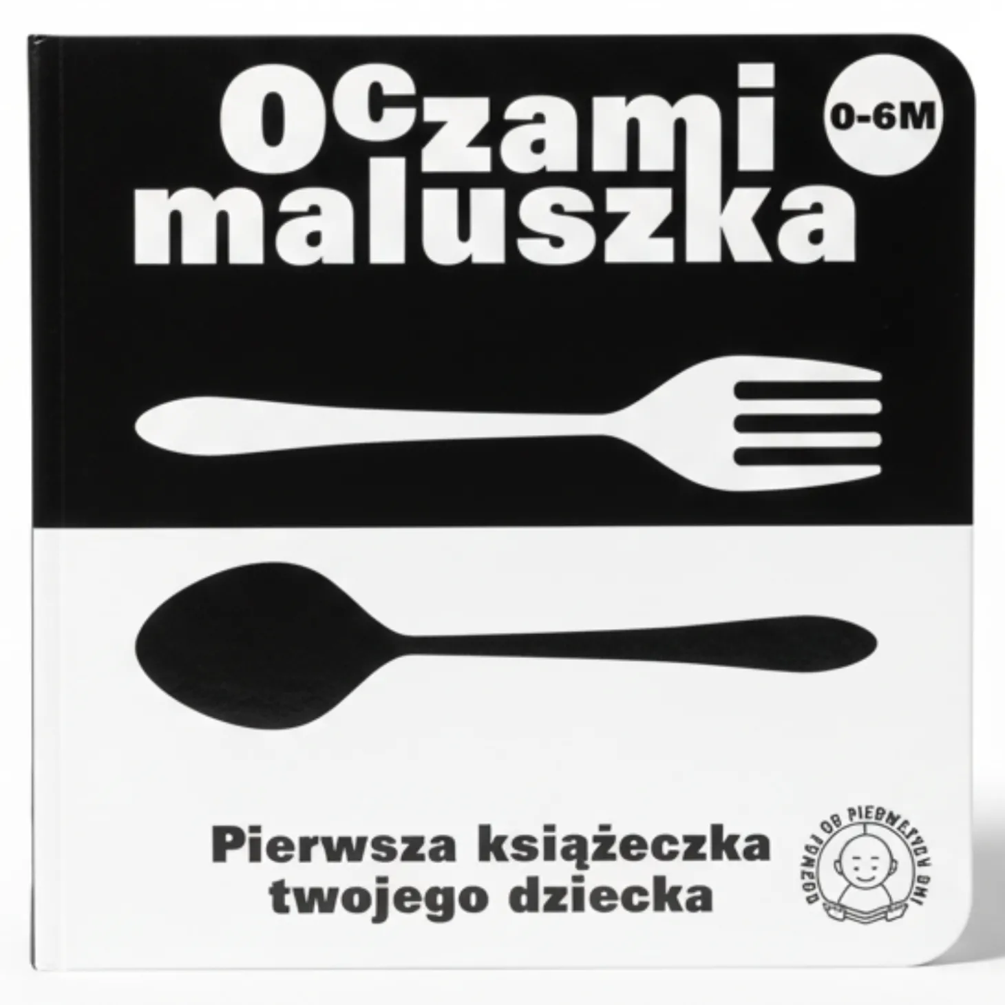 Oczami Maluszka kontrastowa książeczka Sztućce
