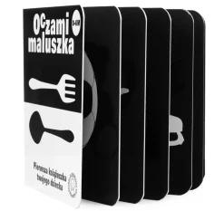 Oczami Maluszka kontrastowa książeczka Sztućce