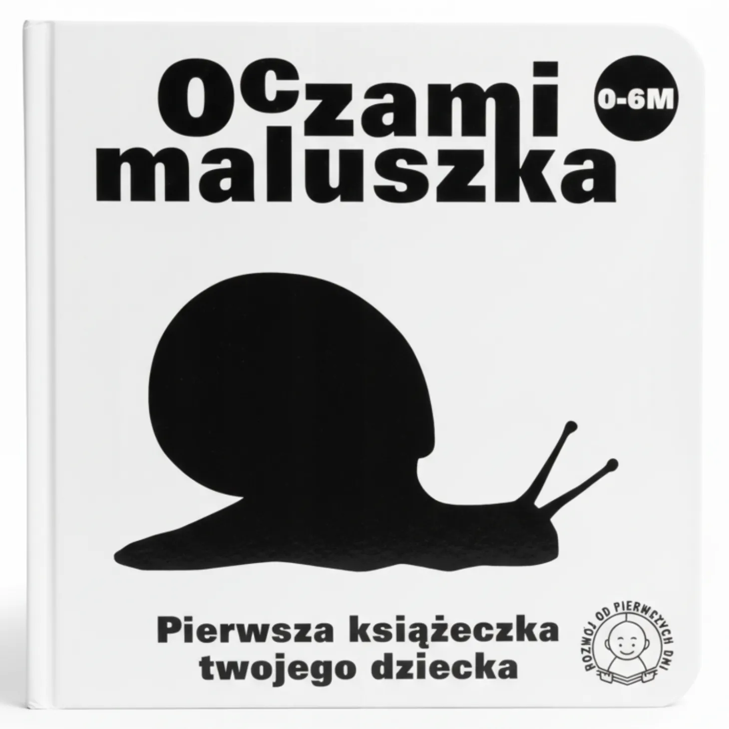 Oczami Maluszka kontrastowa książeczka Ślimak