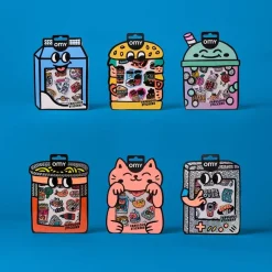 Odlotowe winylowe naklejki - BIG BUBBLE TEA