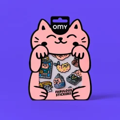 Odlotowe winylowe naklejki - BIG KITTY