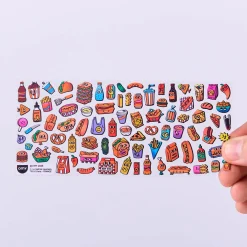 Odlotowe winylowe naklejki - BOUTIQUE HOT DOG