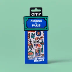 Odlotowe winylowe naklejki - ICONIC PARYŻ