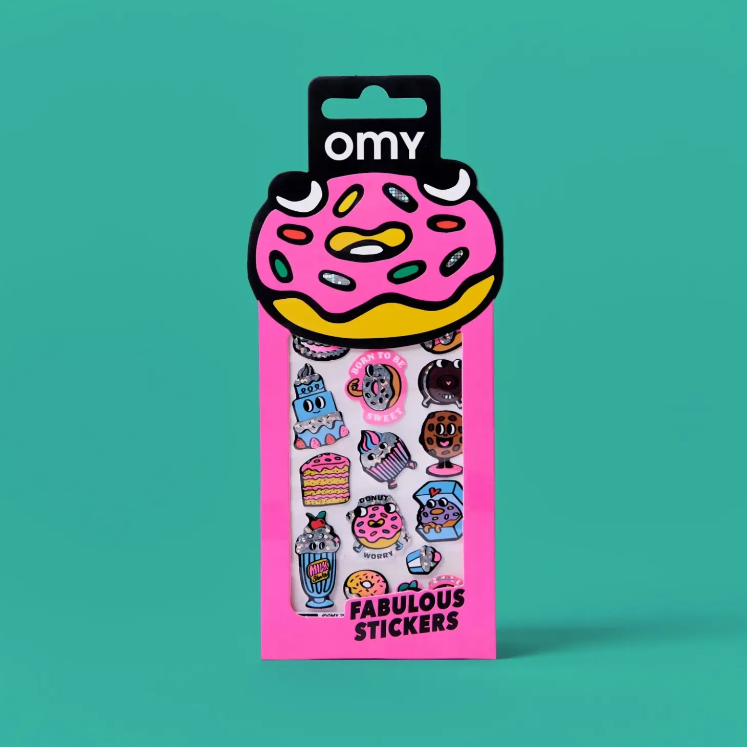 Odlotowe winylowe naklejki - ICONIC DONUTS