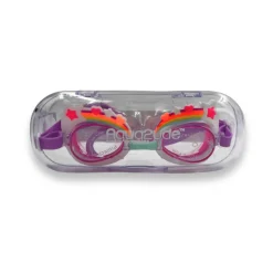 Okulary do pływania Aqua2ude - Tęcza z gwiazdkami 3+