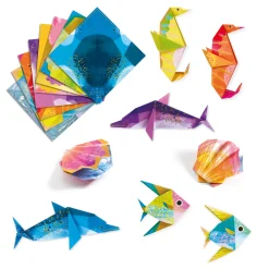 Origami MORSKIE ZWIERZĘTA (metaliczne)