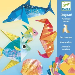 Origami MORSKIE ZWIERZĘTA (metaliczne)