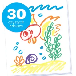 Papier do kolorowania magicznymi flamastrami Color Wonder Mess Free 3+
