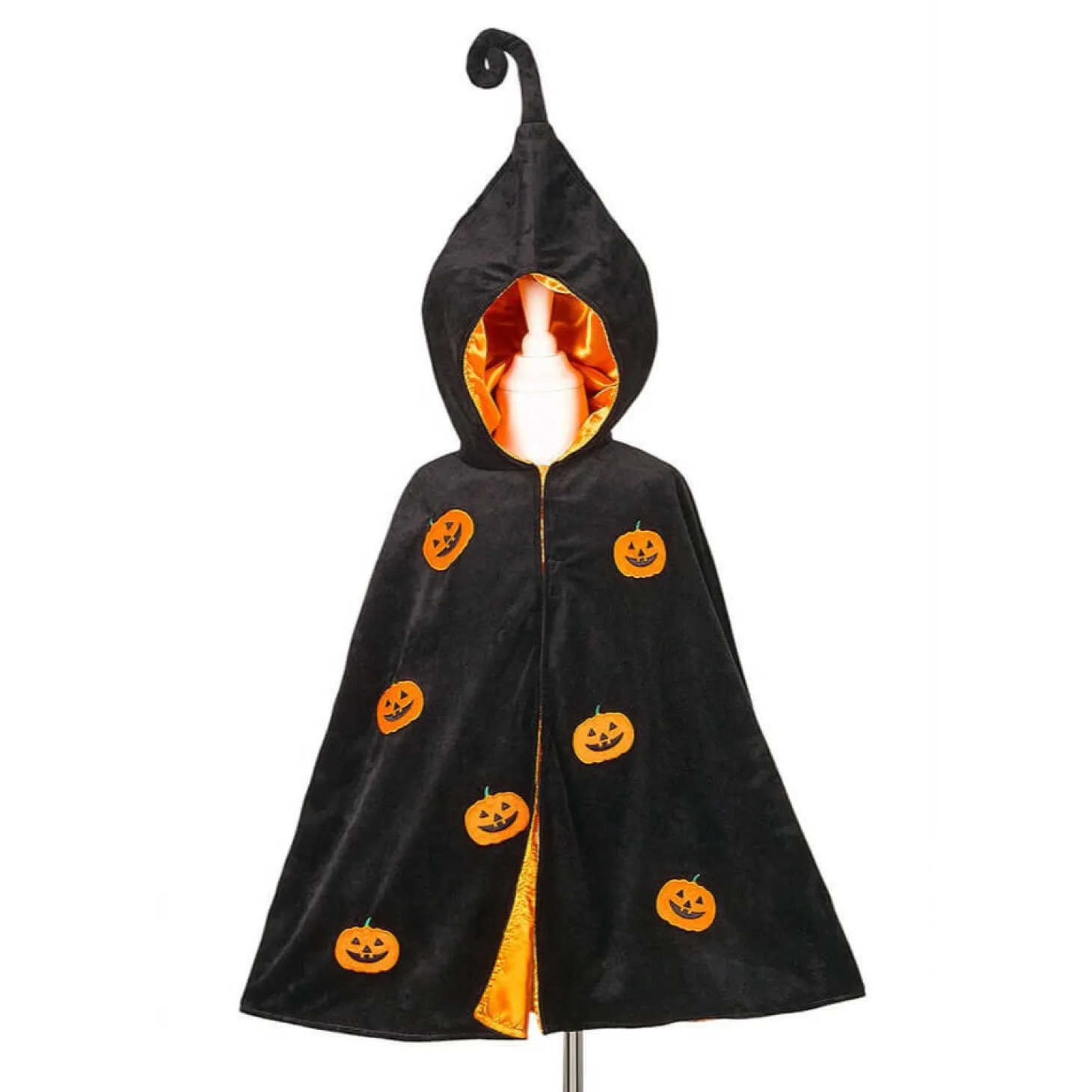 Peleryna na Halloween kostium dynia 4-8 lat