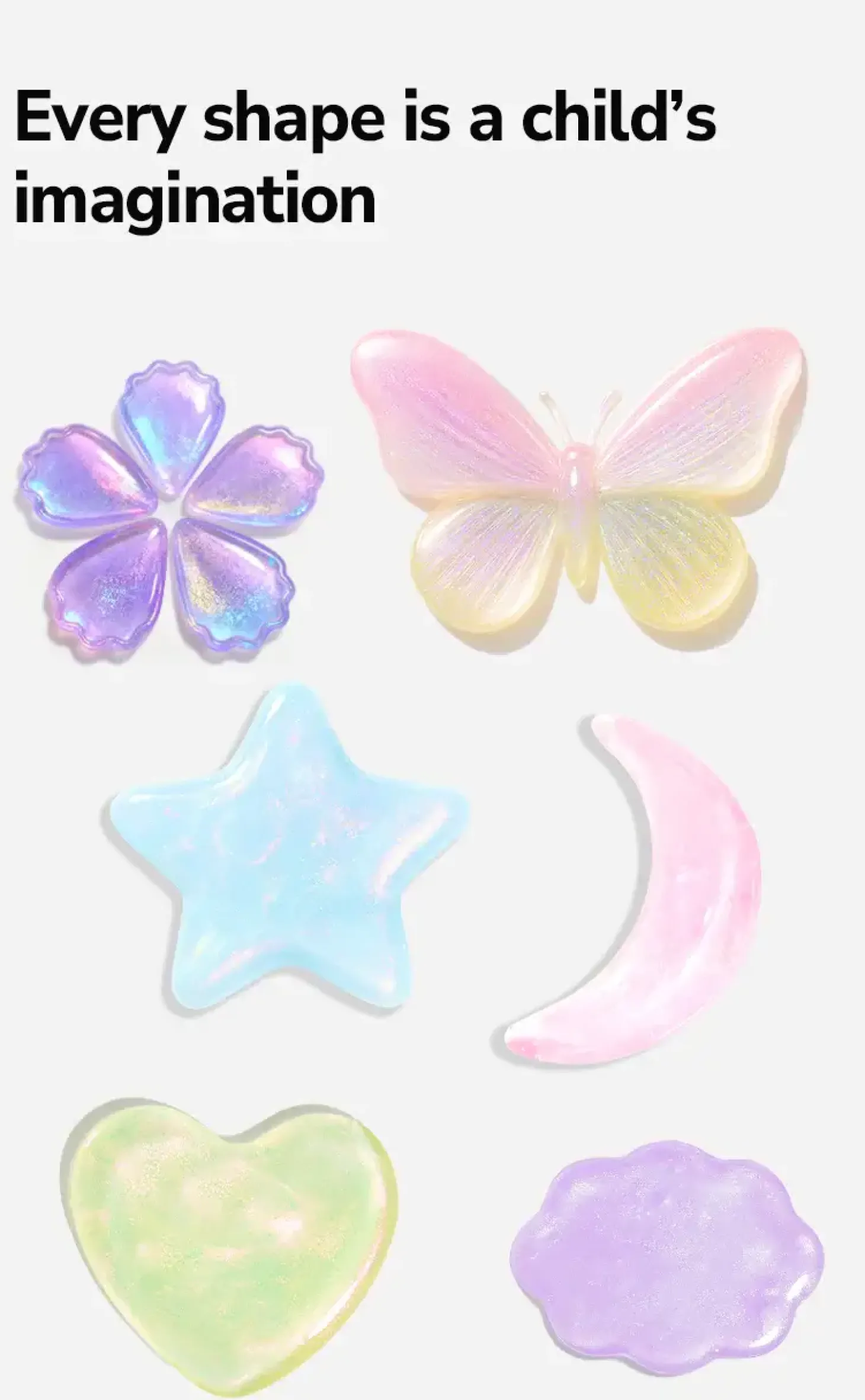 Perłowa masa sensoryczna Pearly Putty - purple dream