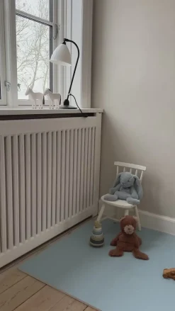 Piankowa mata podłogowa DUSTY BLUE