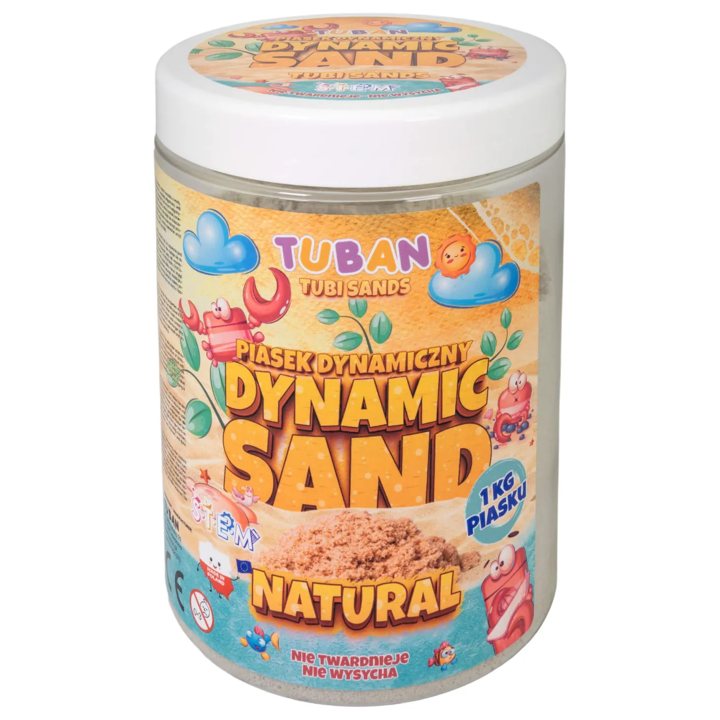 Piasek Dynamiczny - naturalny, 1 kg