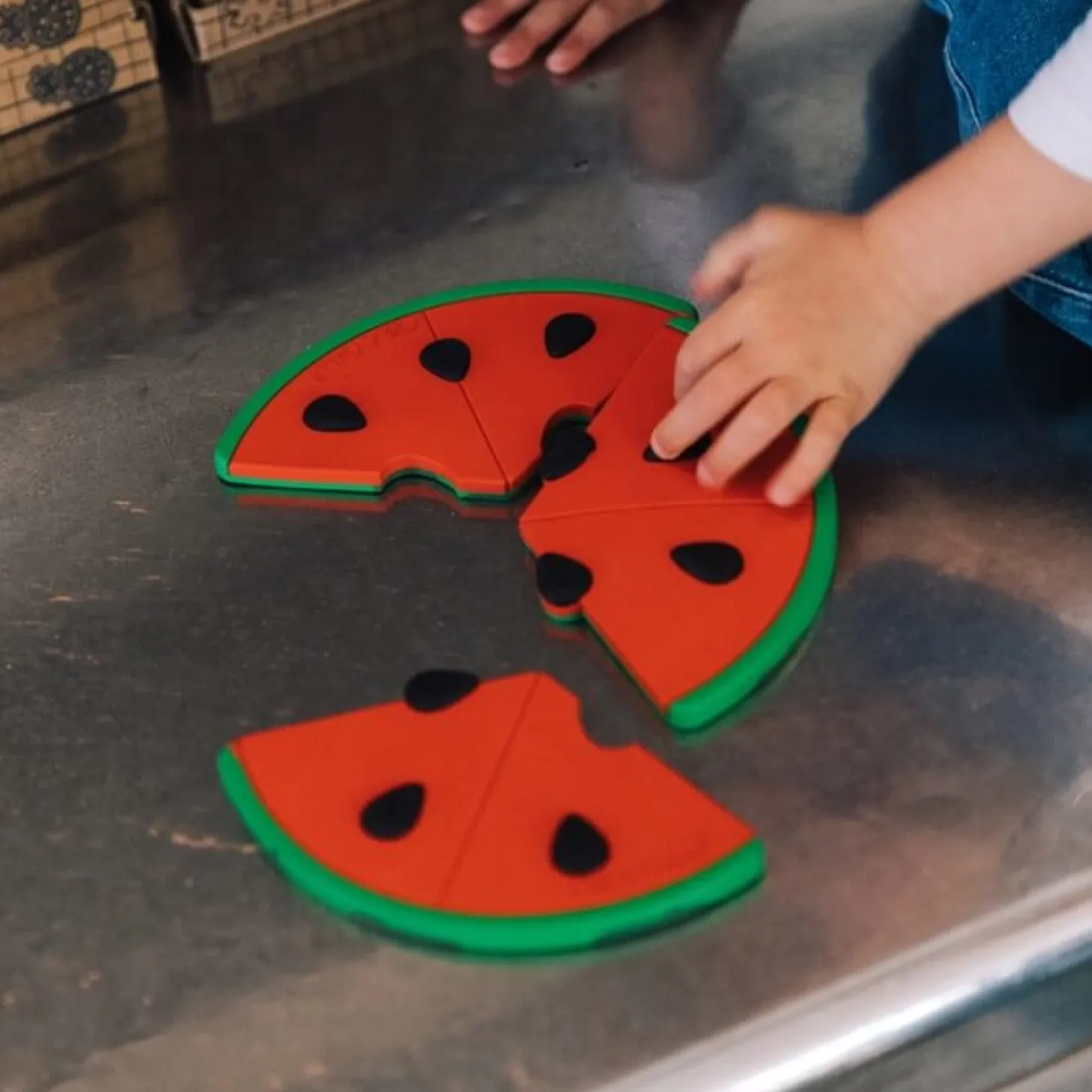 Pierwsze puzzle Pizza z Arbuza