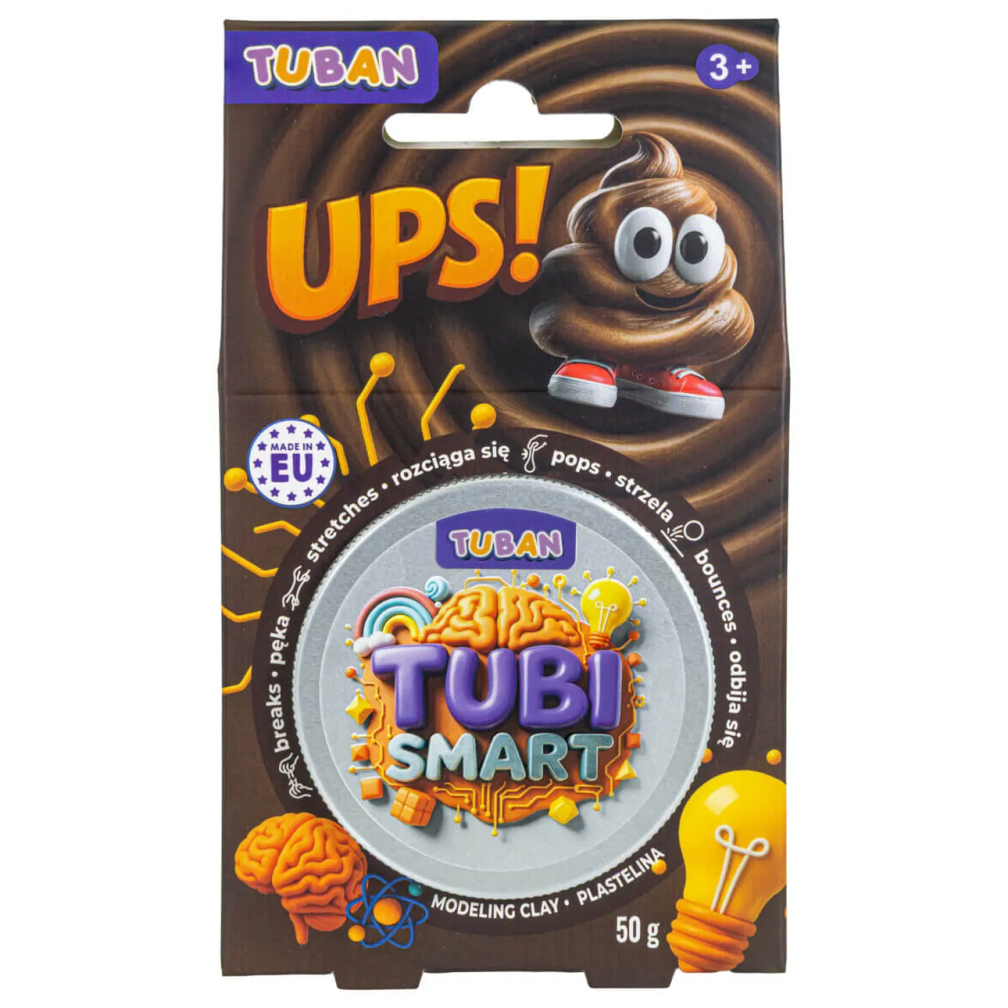 Plastelina Tubi Smart - UPS!, 50g