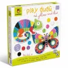 PLAY DUDÙ - zestaw edukacyjny dla najmłodszych 2w1 - KOLORY - puzzle konturowe i gra memo