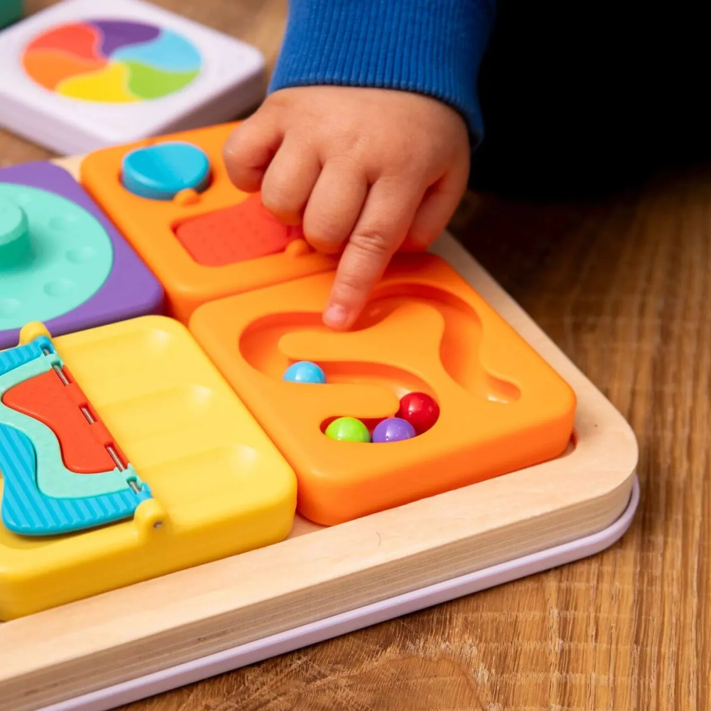 PlayTab Sensoryczne Kwadraty - zestaw 1 z przekładankami