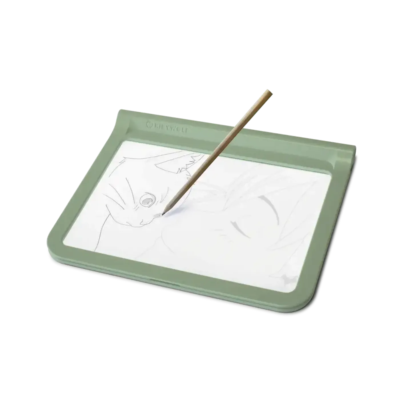 Podświetlany tablet do nauki pisania i rysowania KIDYDRAW-PRO - zielony