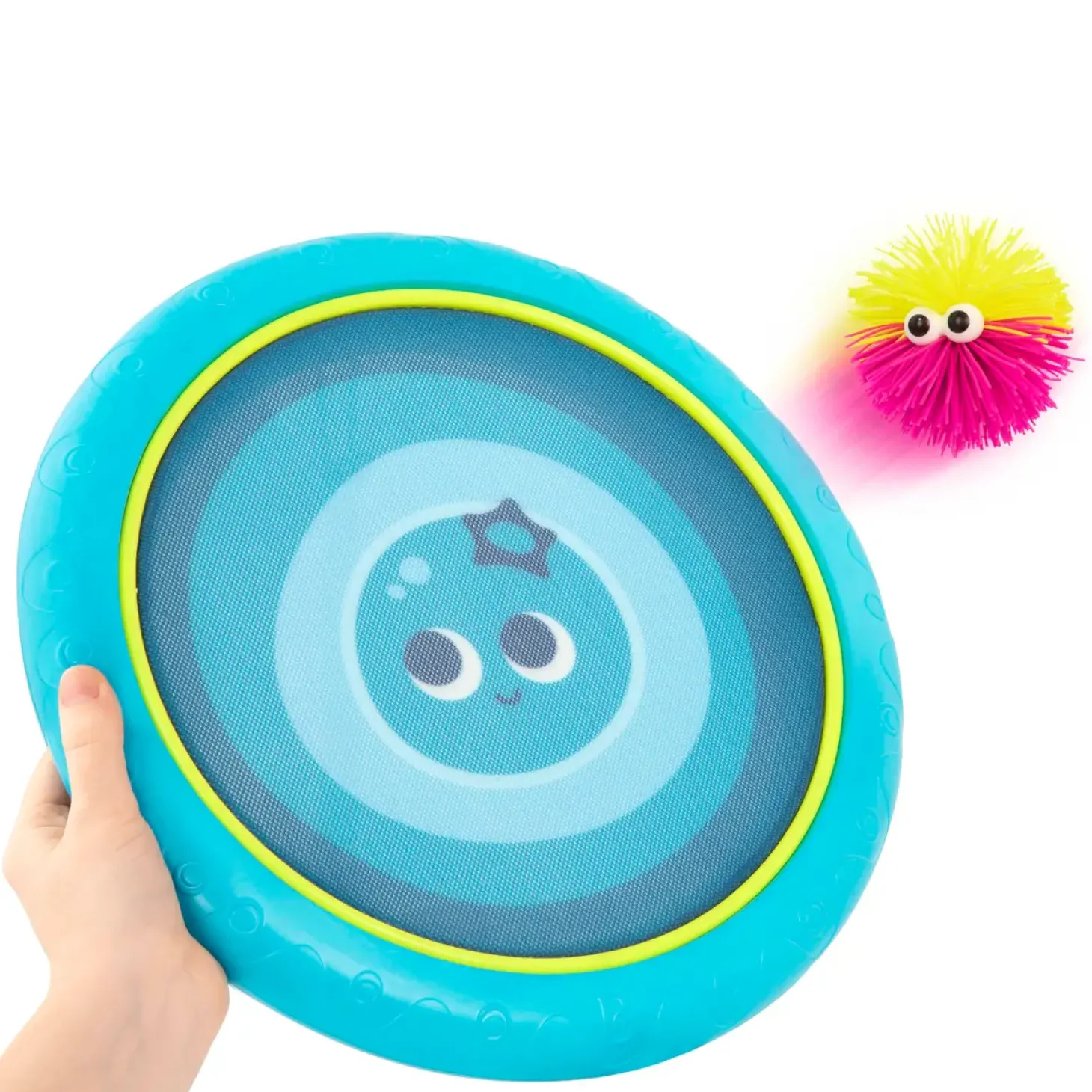 Poppin’ Paddles – gra zręcznościowa – sprężyste dyski z kudłatymi piłeczkami