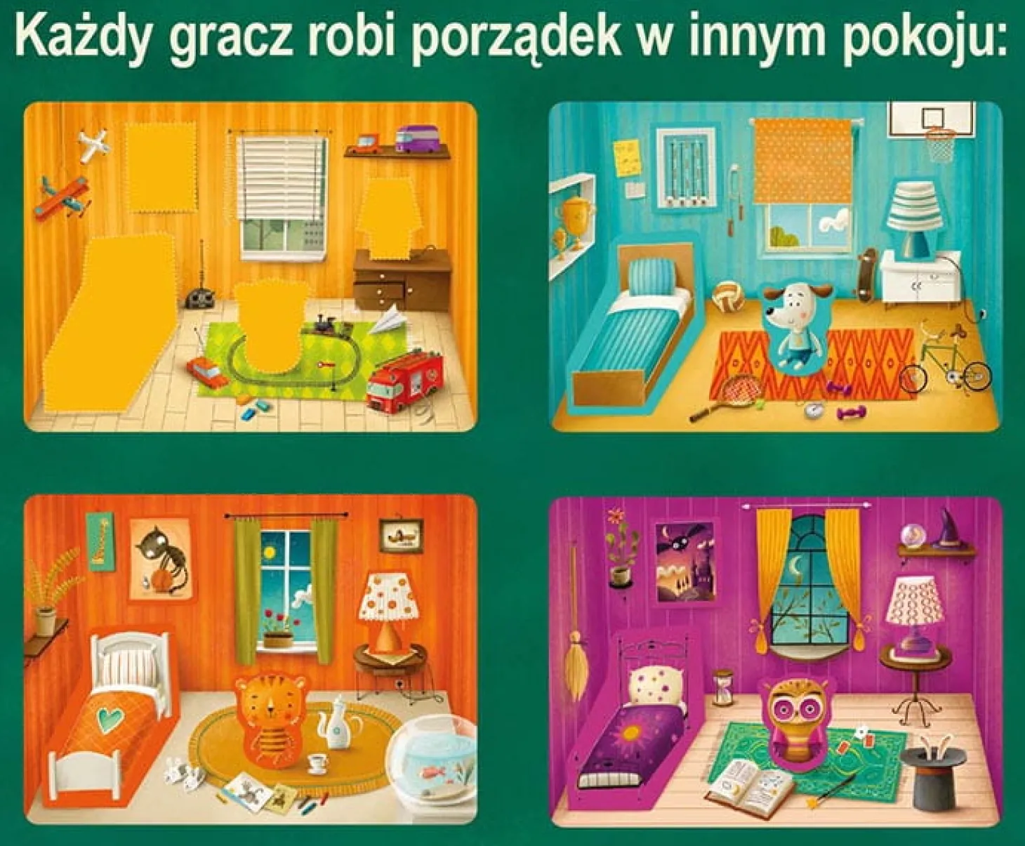Potworne porządki - Gra planszowa