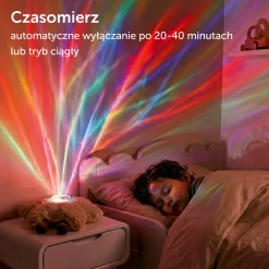 Projektor zorzy polarnej Gaia Beige