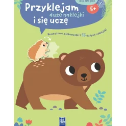 Przyklejam duże naklejki i się uczę. Lasy, łąki, pola