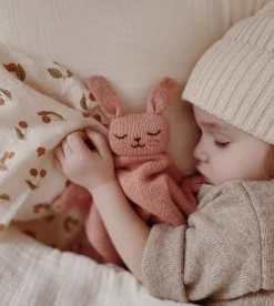 Przytulaczek z wełny aplaki - bunny rose