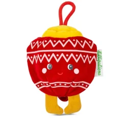 Przytulanka bombka dwustronna elf - bombka różowa