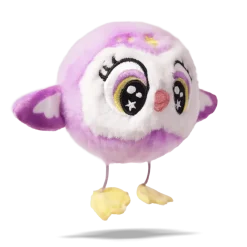 Puszysta piłeczka Luna - Purple Owl
