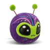 Puszysta piłeczka Zoggo - Purple Alien