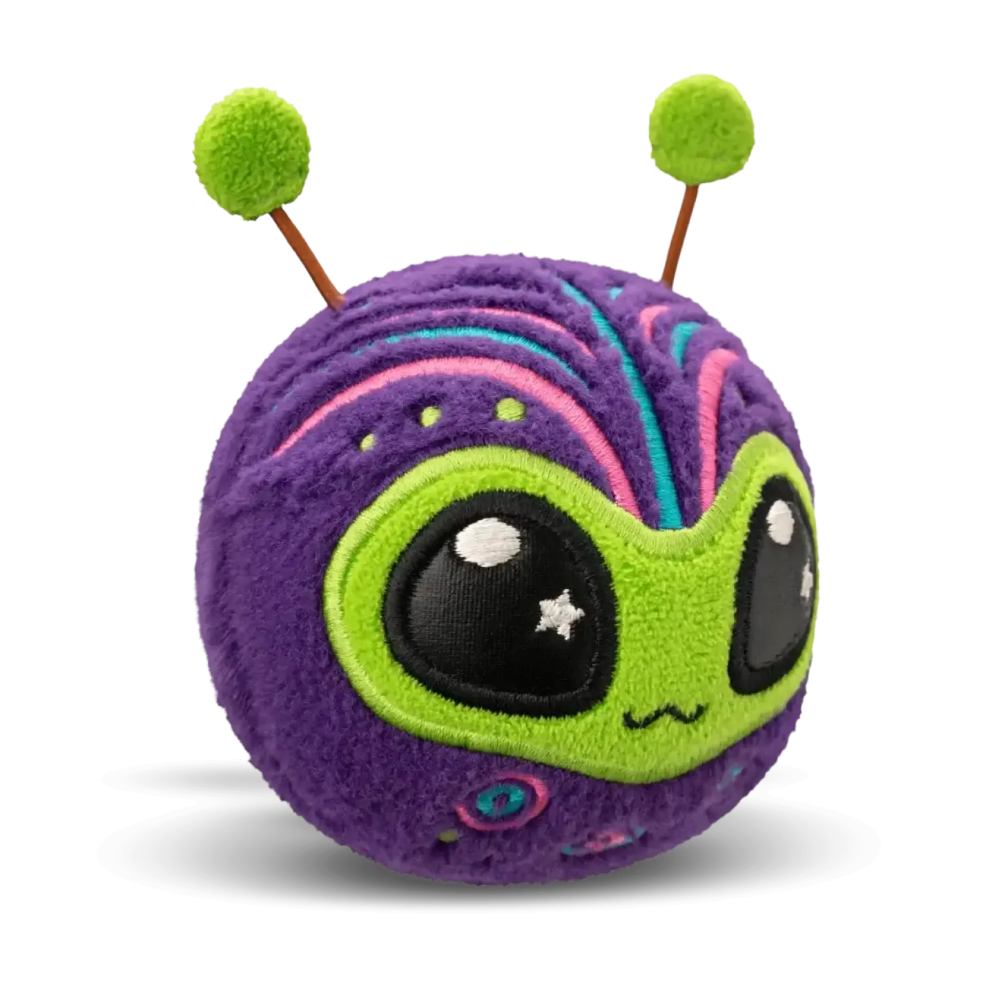 Puszysta piłeczka Zoggo - Purple Alien