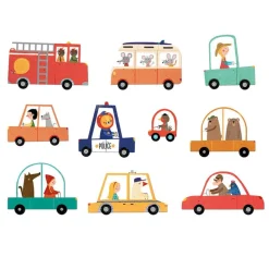 Puzzle dla dzieci, BEEP BEEP!
