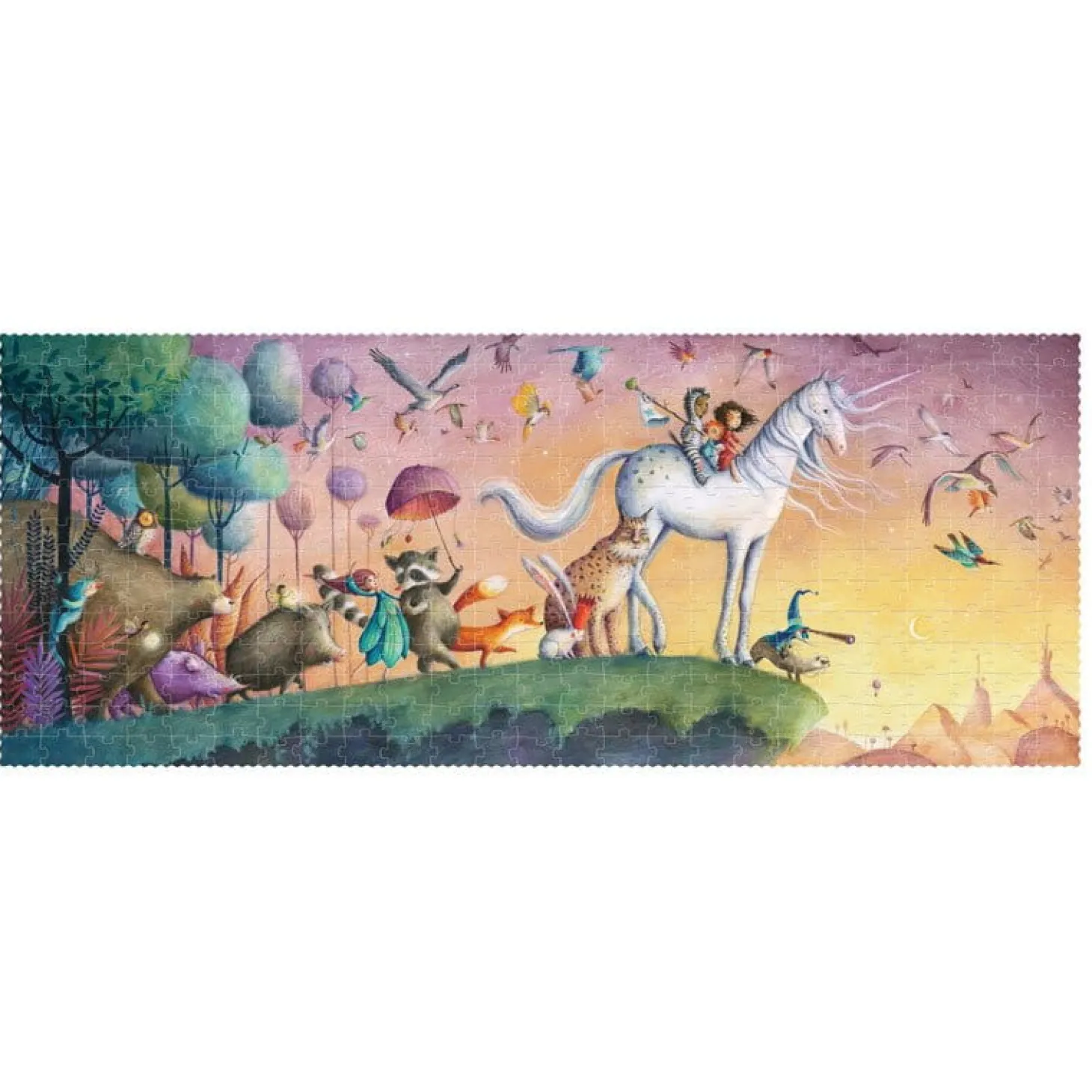 Puzzle dla dzieci, Mój Jednorożec, 350 el.