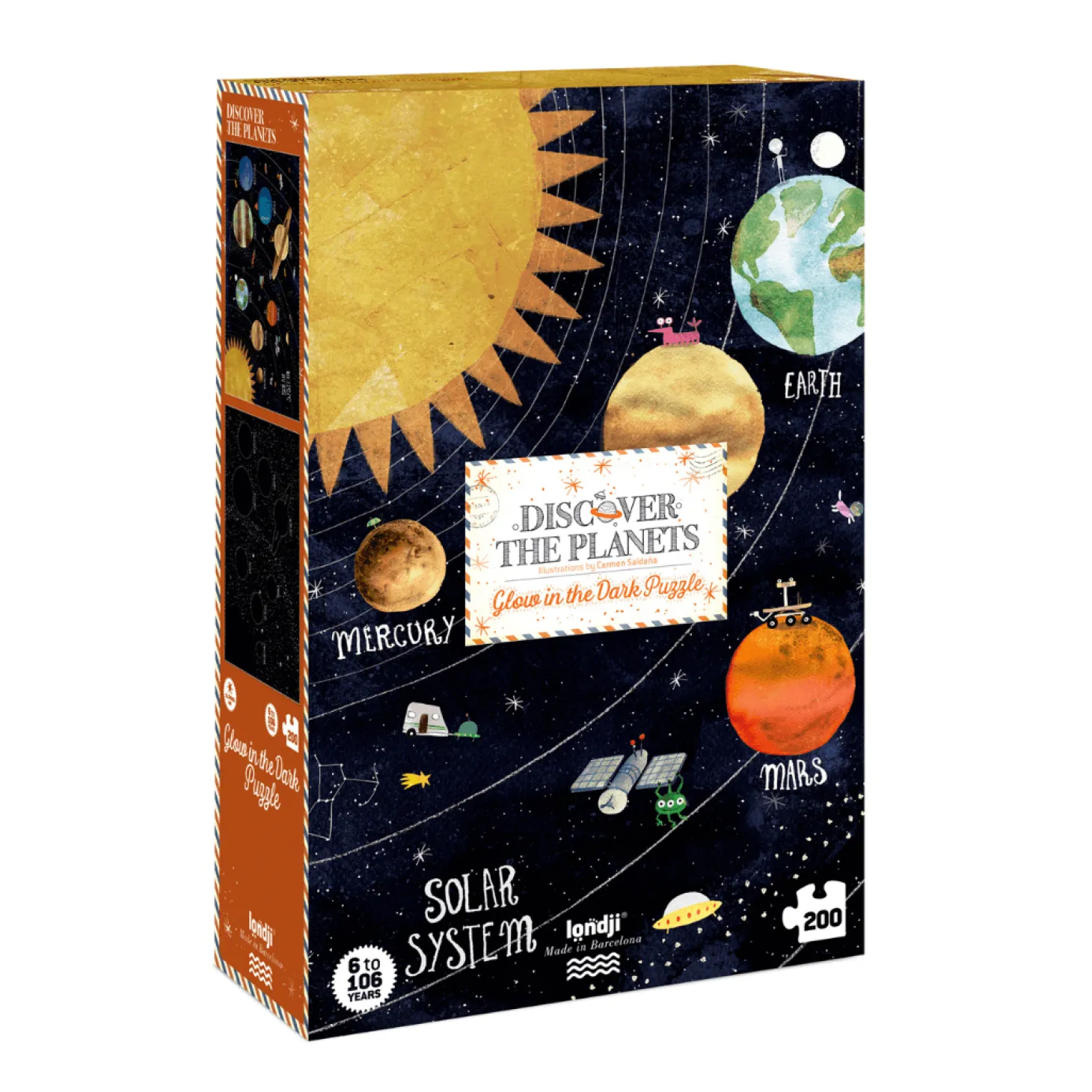 Puzzle dla dzieci, Odkryj Planety