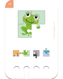 Puzzle Dopasuj Element. Karty WiemTo dla dzieci 2-3 latka