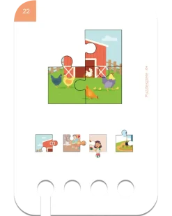 Puzzle Dopasuj Element. Karty WiemTo dla dzieci 4+