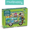 Puzzle konturowe Van podróżniczy 75 elementów 5+