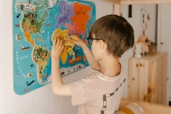 Puzzle magnetyczne Mapa świata