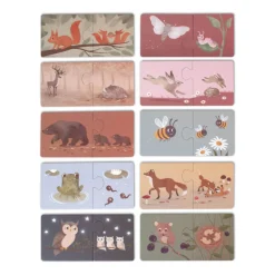 Puzzle Mama i dziecko Nordic animals