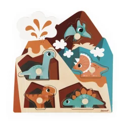 Puzzle muzyczne Dinozaury 18m+