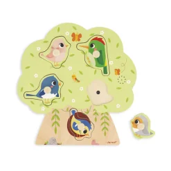 Puzzle muzyczne Odgłosy ptaków 18m+