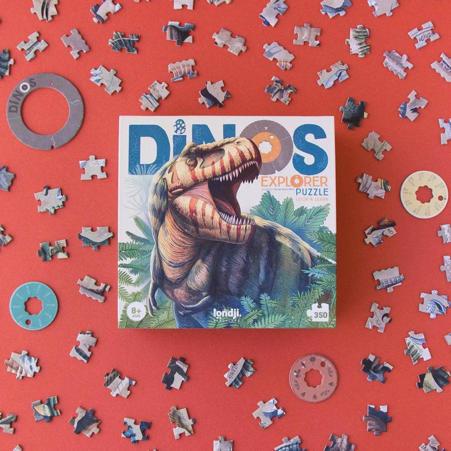Puzzle obserwacyjne Dinozaury