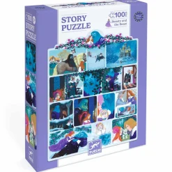 Puzzle opowieść - PIĘKNA I BESTIA 100 el.