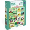 Puzzle opowieść - TRZY MAŁE ŚWINKI 35 el.