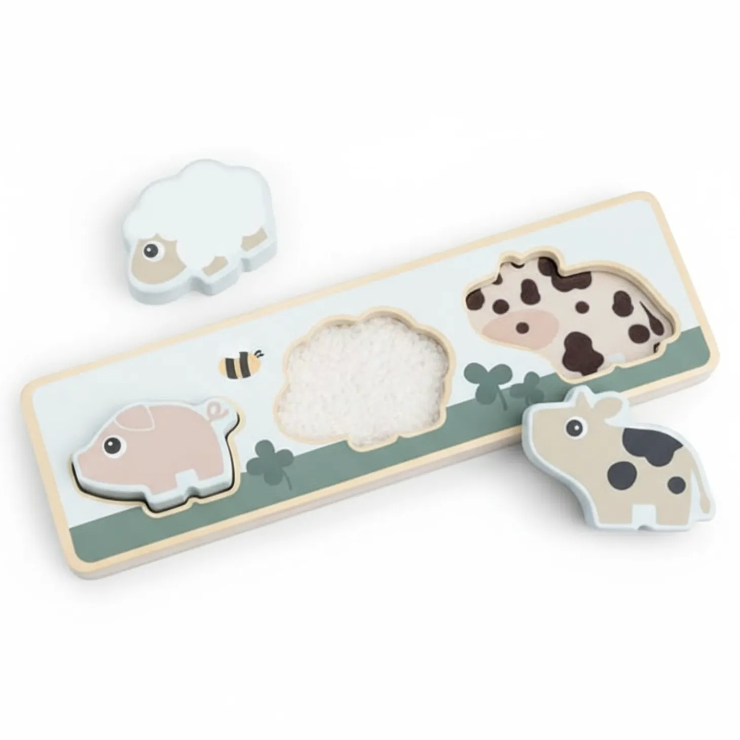 Puzzle sensoryczne Zwierzątka Tiny Farm