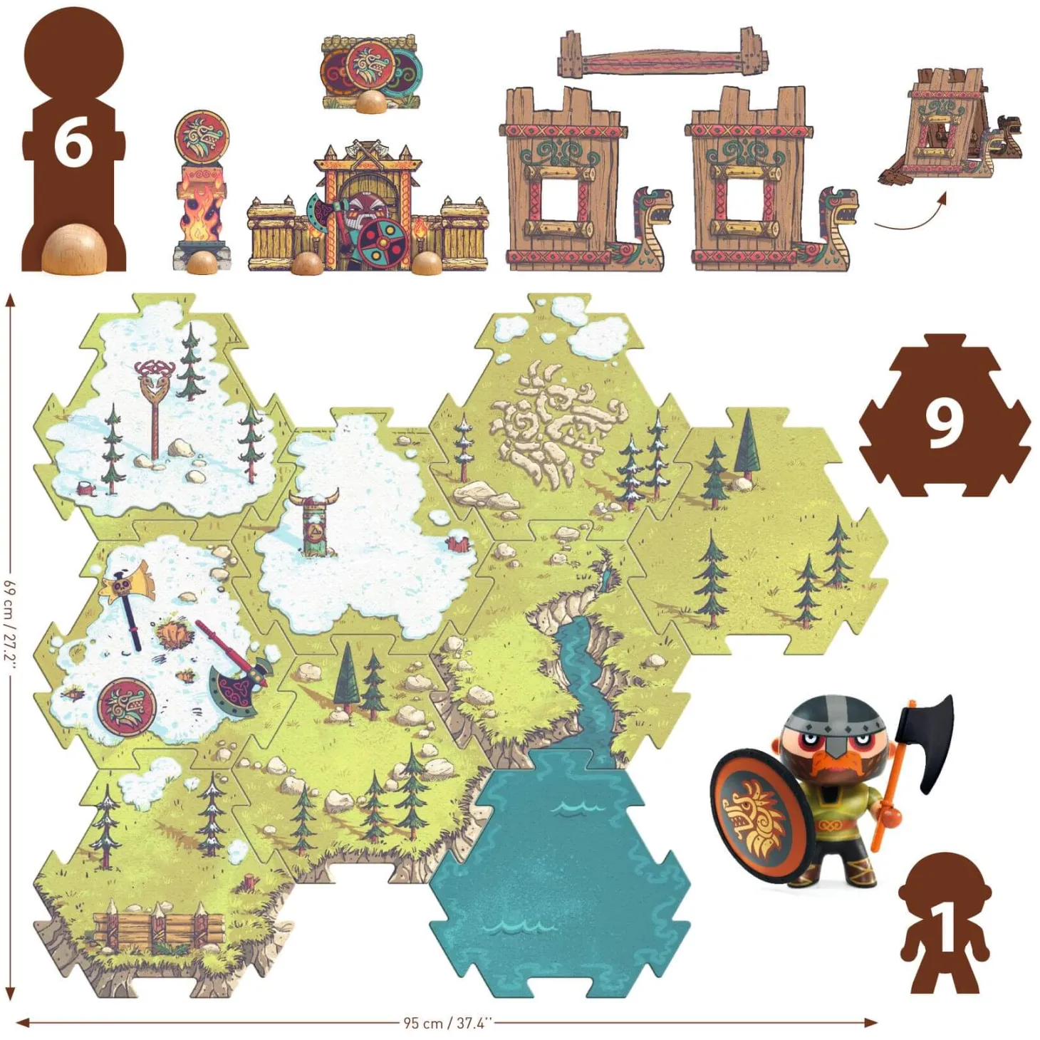 Puzzle tekturowe Arty toys - BARBARIOUS