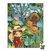 Puzzle w walizce Obraz inspirowany twórczością Rousseau 100 elementów 6+