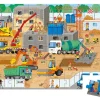 Puzzle w walizce Plac budowy 36 elementów 4+