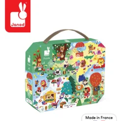 Puzzle w walizce 4 pory roku 36 elementów 4+